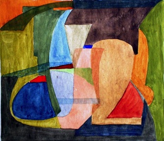 Flächenbelebung / Stilleben #314/1957 Flächenbelebung / Stilleben #314/1957